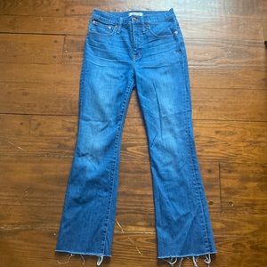 Madewell Cali Demi-Boot Mid-rise Jeans